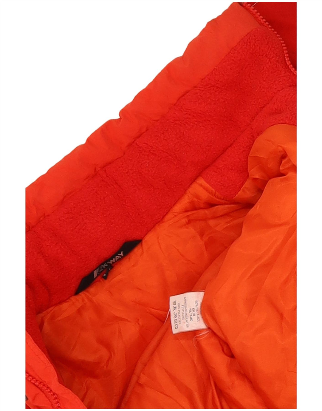 Vintage Skioverall für Jungen, 7–8 Jahre, rotes Polyamid