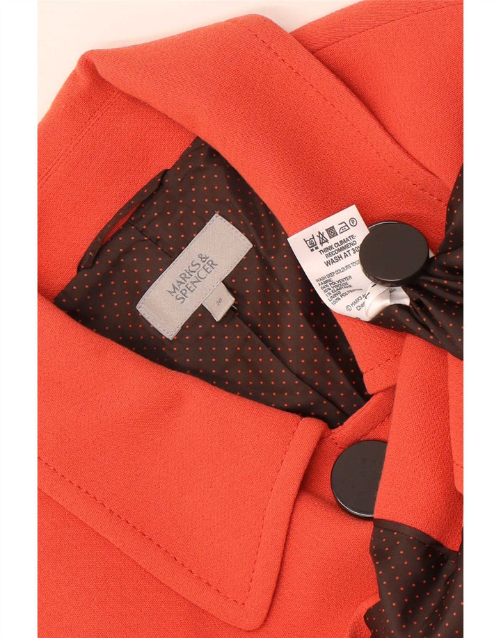Marks & Spencer Zweireihiger Damen-Blazer, Gr. 20, 2XL, Orange