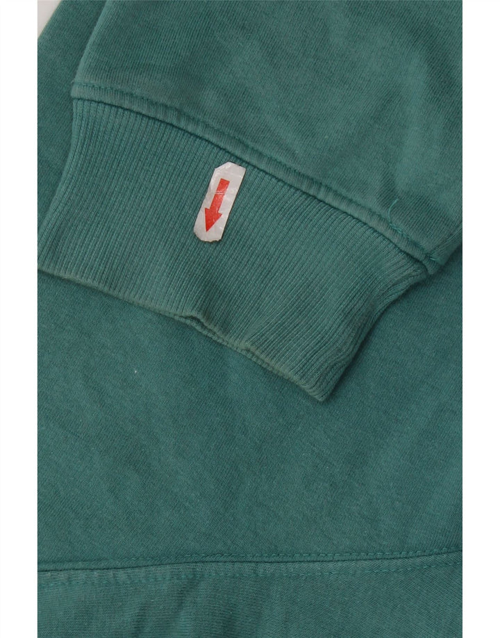 Zara Damen-Sweatshirt mit Grafik, übergroß, Größe 44, Blau, Baumwolle