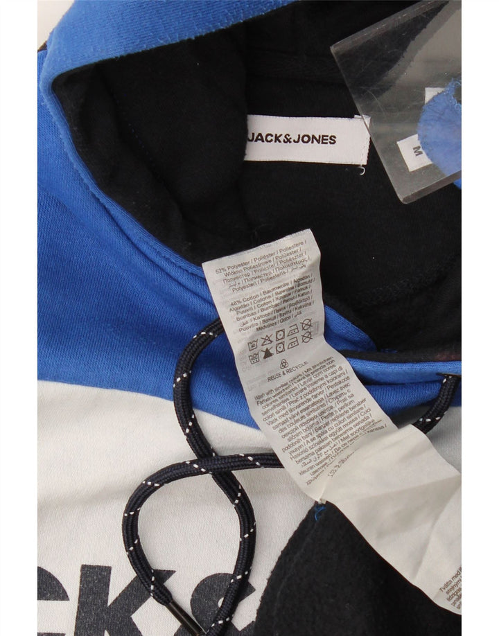 Jack & Jones Herren-Kapuzenpullover mit Grafik, mittelgroß, mehrfarbig, Farbblock
