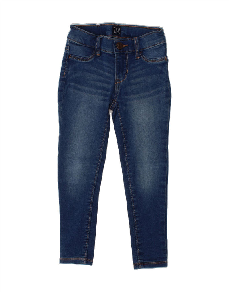 GAP Girls Jegging Jeans 4-5 Years W18 L17 Blue Cotton Vintage Gap and Second-Hand Gap from Messina Hembry 