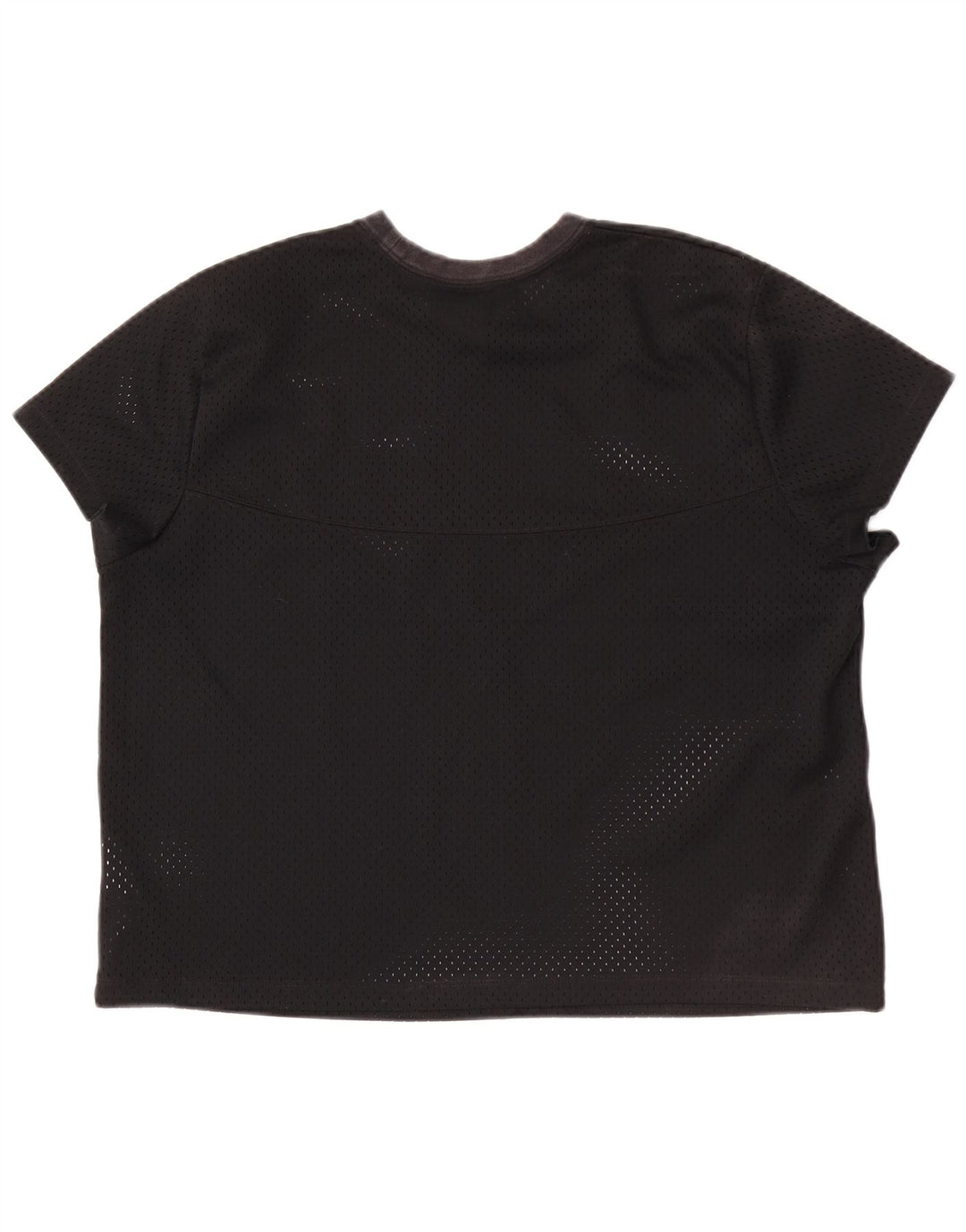 Nike Damen Grafik T-Shirt Top UK 18 XL Schwarz Polyester