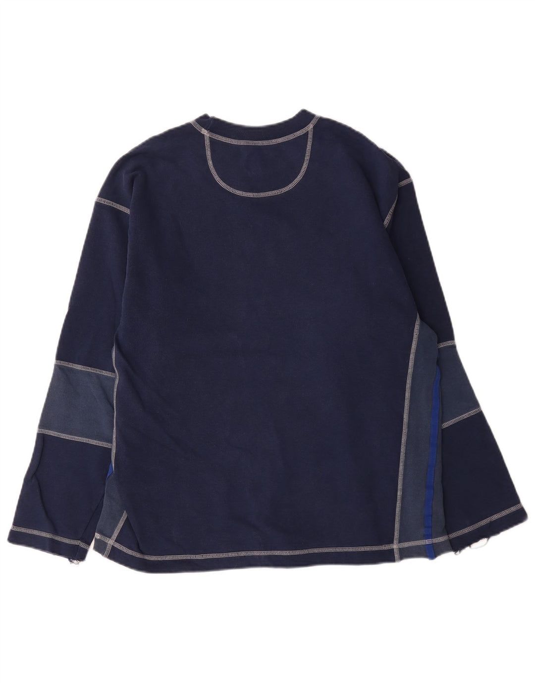Levi's Herren-Oberteil, langärmelig, mittelgroß, marineblau, Colourblock-Baumwolle