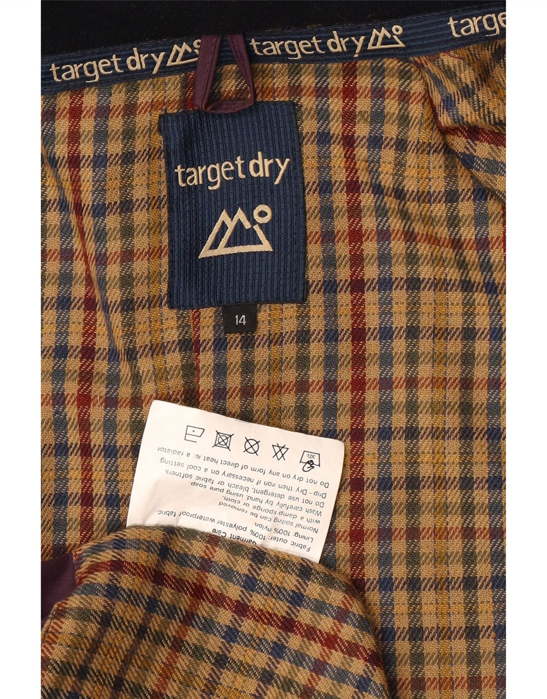 Target Dry Womens Übergroßer Kapuzen-Trenchcoat UK 14 Large Lila Polyester