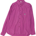 NORTH SAILS Herrenhemd XL Lila Baumwolle