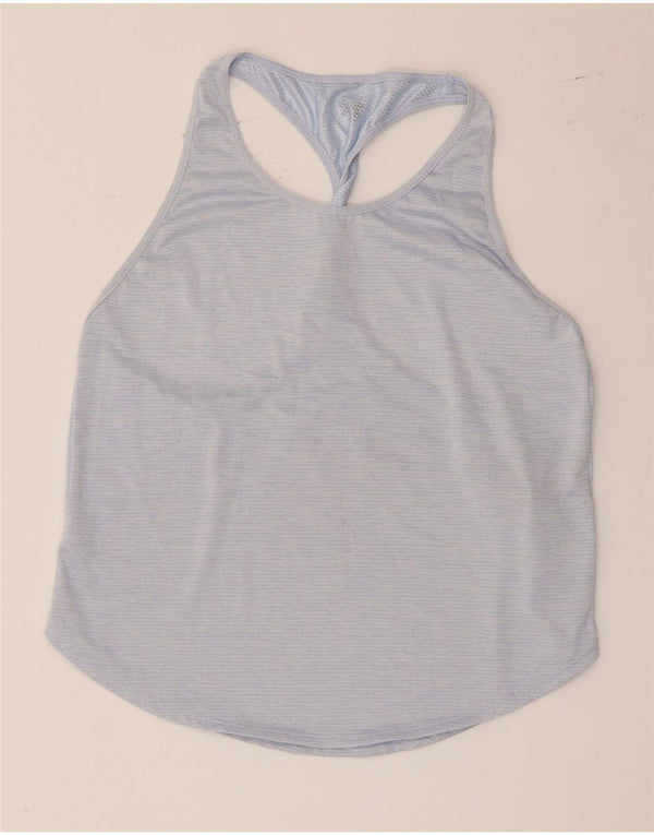 Under Armour Damen Weste Top UK 10 Small Blau Polyester
