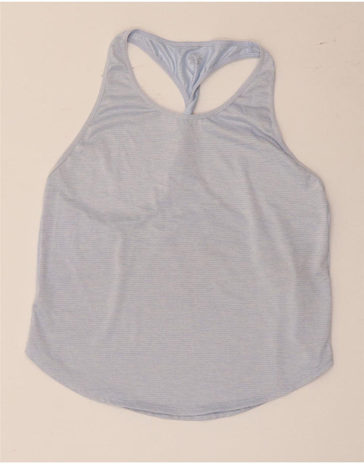Under Armour Damen Weste Top UK 10 Small Blau Polyester