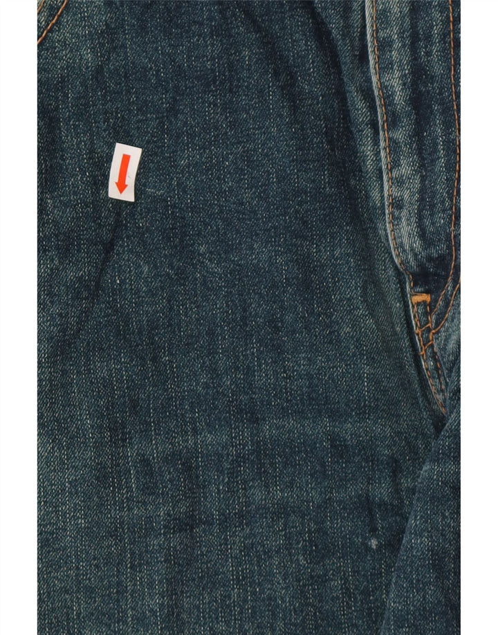LEVI'S Mens 507 Cropped Jeans W38 L26 Navy Blue Vintage Levi's and Second-Hand Levi's from Messina Hembry 