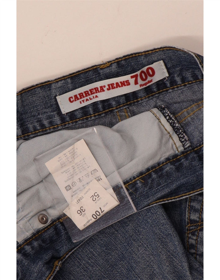 CARRERA Herren 700 Regular Fit Straight Jeans W36 L30 Blaue Baumwolle