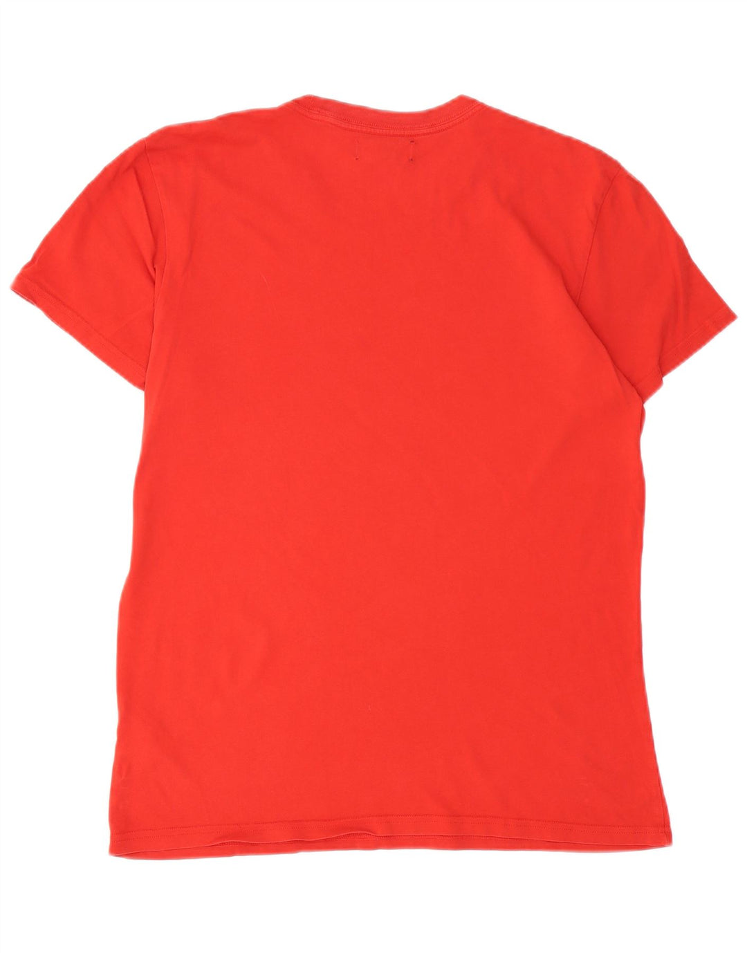 ADIDAS Herren Grafik-T-Shirt-Oberteil aus mittelroter Baumwolle