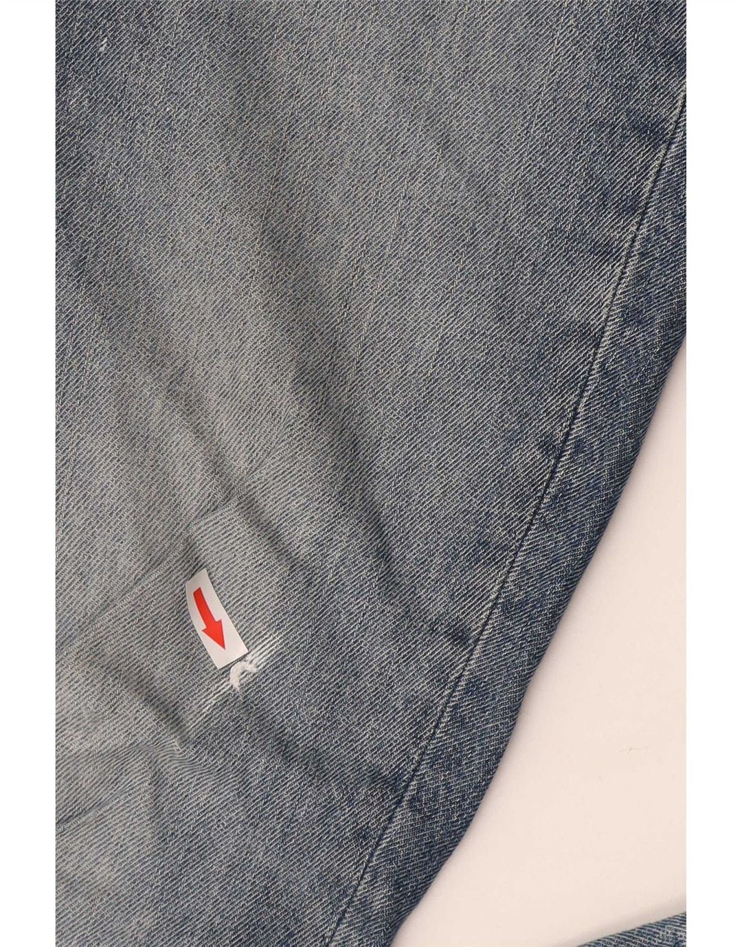 G-Star Damen Distressed Straight Jeans W32 L32 Blaue Baumwolle