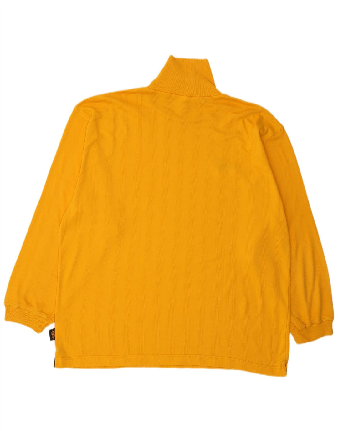 Puma Herren Top Langarm XL Gelb gestreift Baumwolle