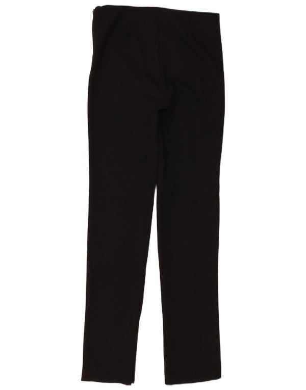 Schmale Freizeithose für Damen von Zara, Größe S, W26, L33, Schwarz