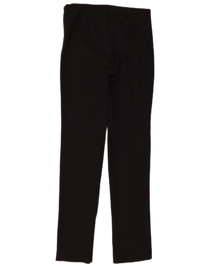 Schmale Freizeithose für Damen von Zara, Größe S, W26, L33, Schwarz