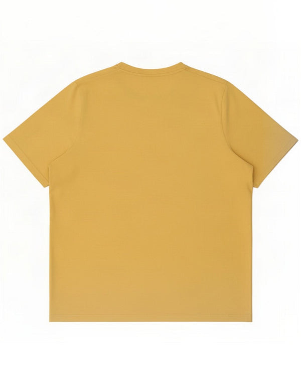 Puma Mens Graphic T-Shirt Top 2XL Yellow Cotton