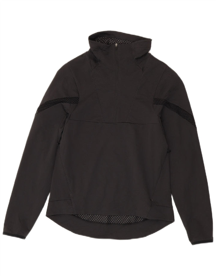 Nike Herren Dri Fit Pullover-Trainingsanzug mit Reißverschluss, Größe S, Schwarz, Polyester