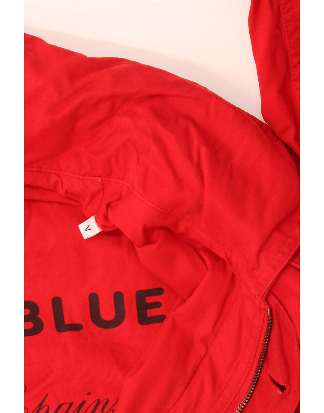 Vintage Herren Kapuzen-Utility-Jacke UK 42 XL Rot