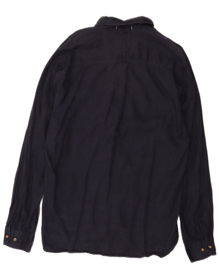 Scotch & Soda Herren Amsterdam Couture Hemd Medium Marineblau