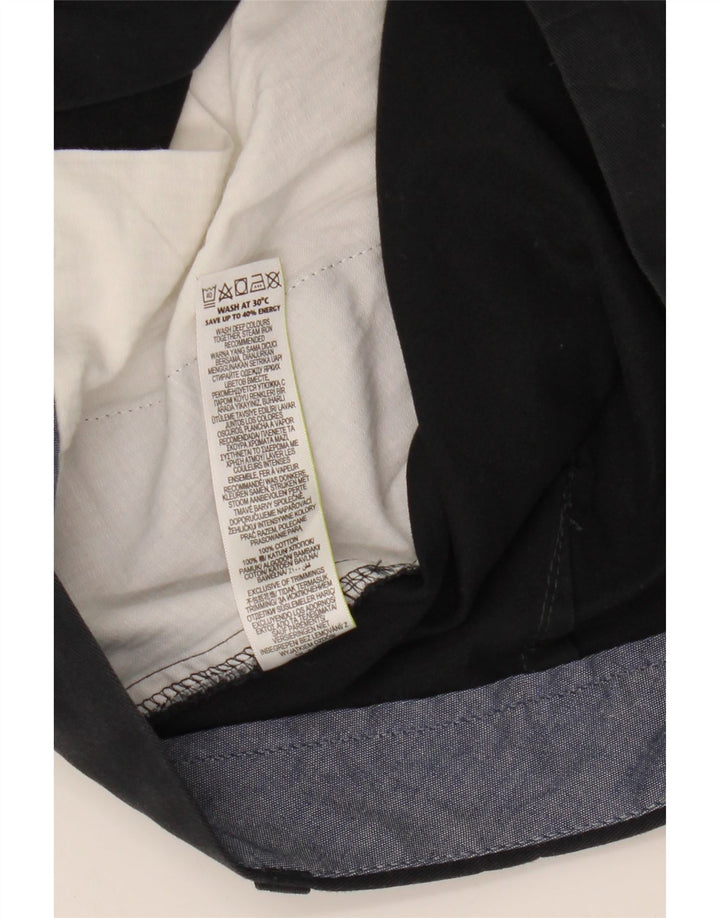 Marks & Spencer Herren-Chinoshorts W36, Größe L, Marineblau, Baumwolle