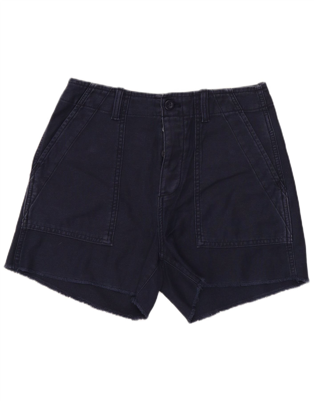 Gap Damen Chino-Shorts US 4 Small W28 Marineblaue Baumwolle