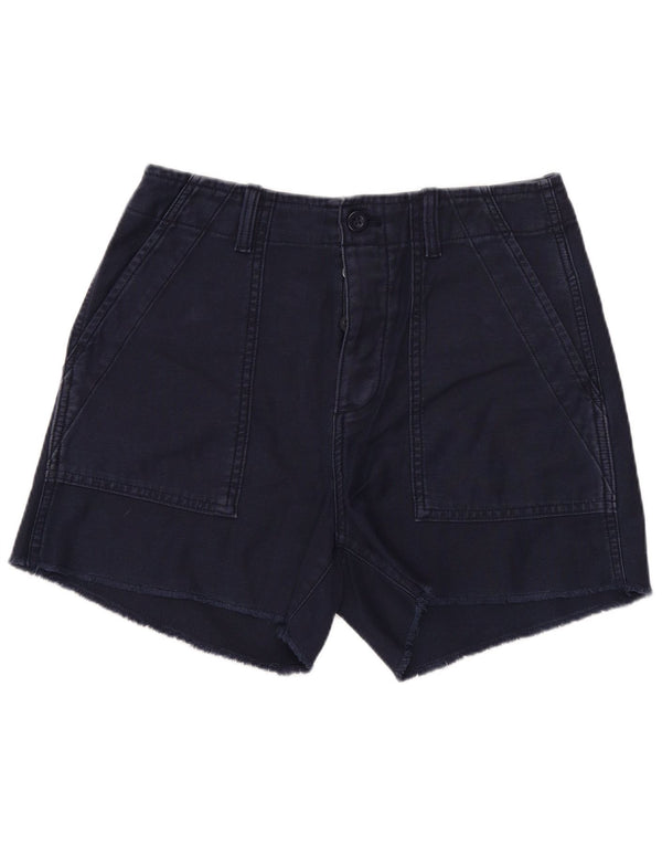 Gap Damen Chino-Shorts US 4 Small W28 Marineblaue Baumwolle