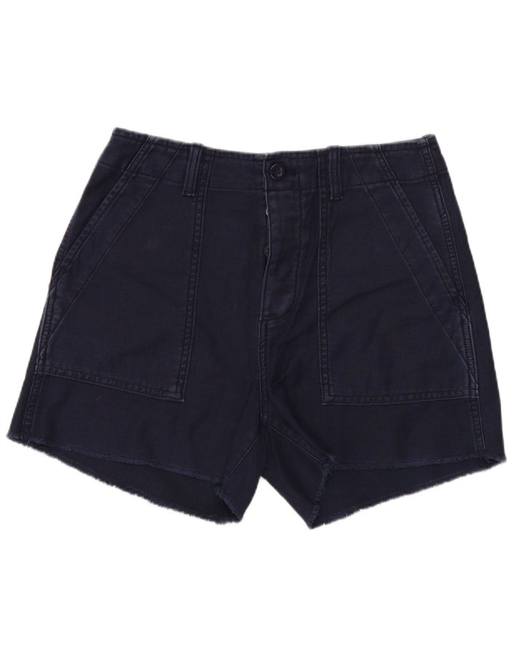 Gap Damen Chino-Shorts US 4 Small W28 Marineblaue Baumwolle