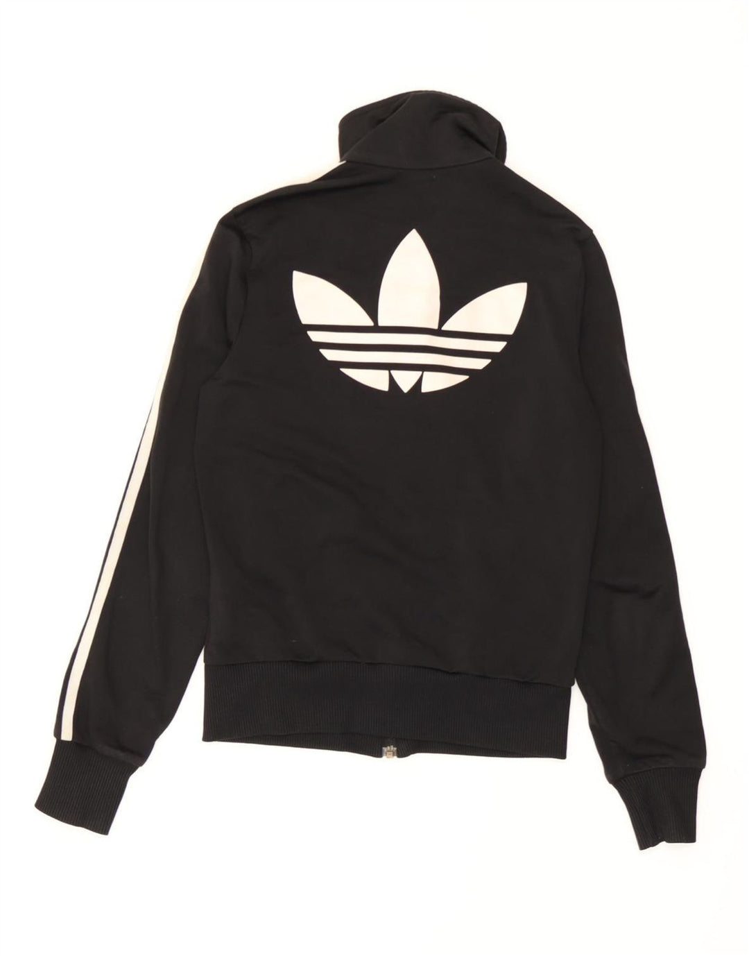 Adidas Damen Graphic Trainingsanzug Top Jacke EU 34 XS Schwarz Polyester