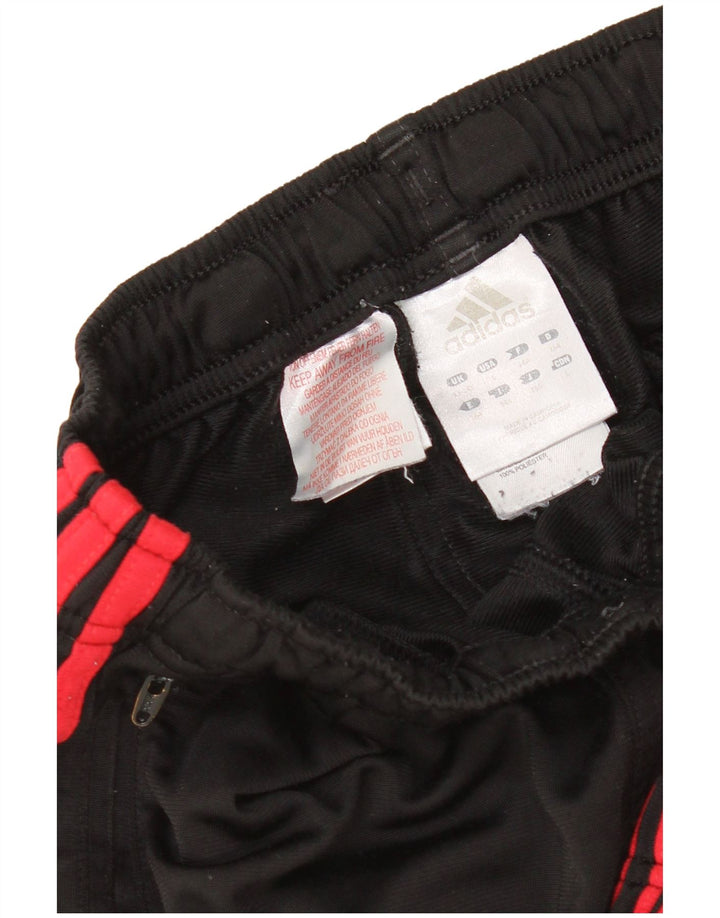Adidas Jungen-Trainingshose, Jogginghose, 13–14 Jahre, schwarzes Polyester