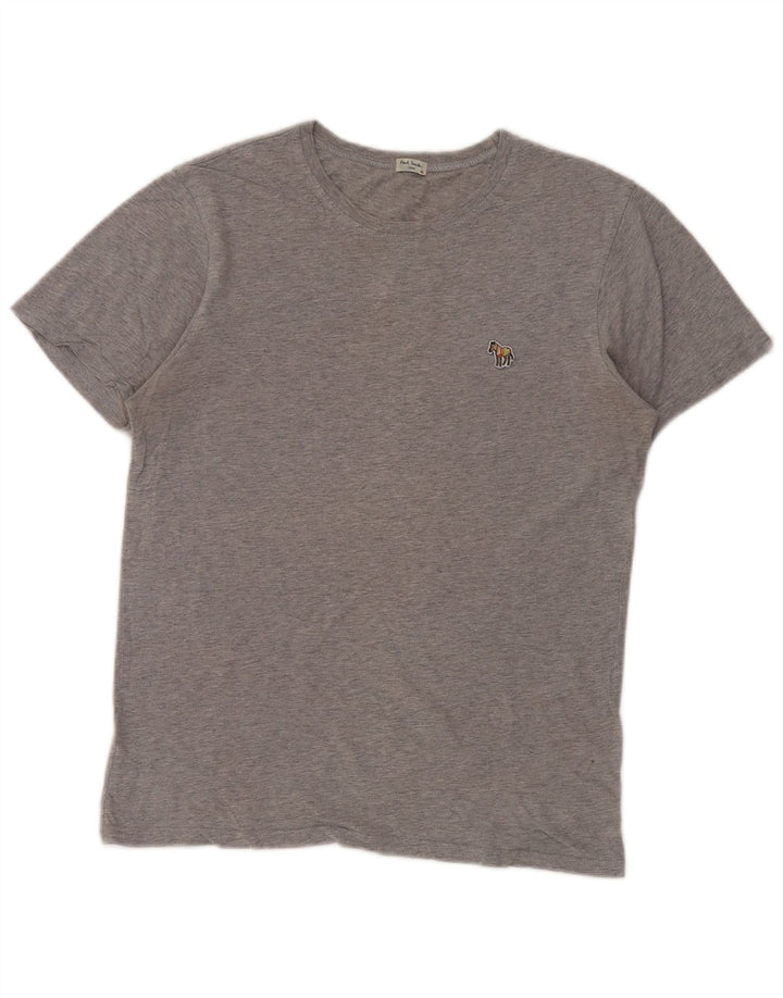 Paul Smith Herren T-Shirt Top mittelgraue Baumwolle