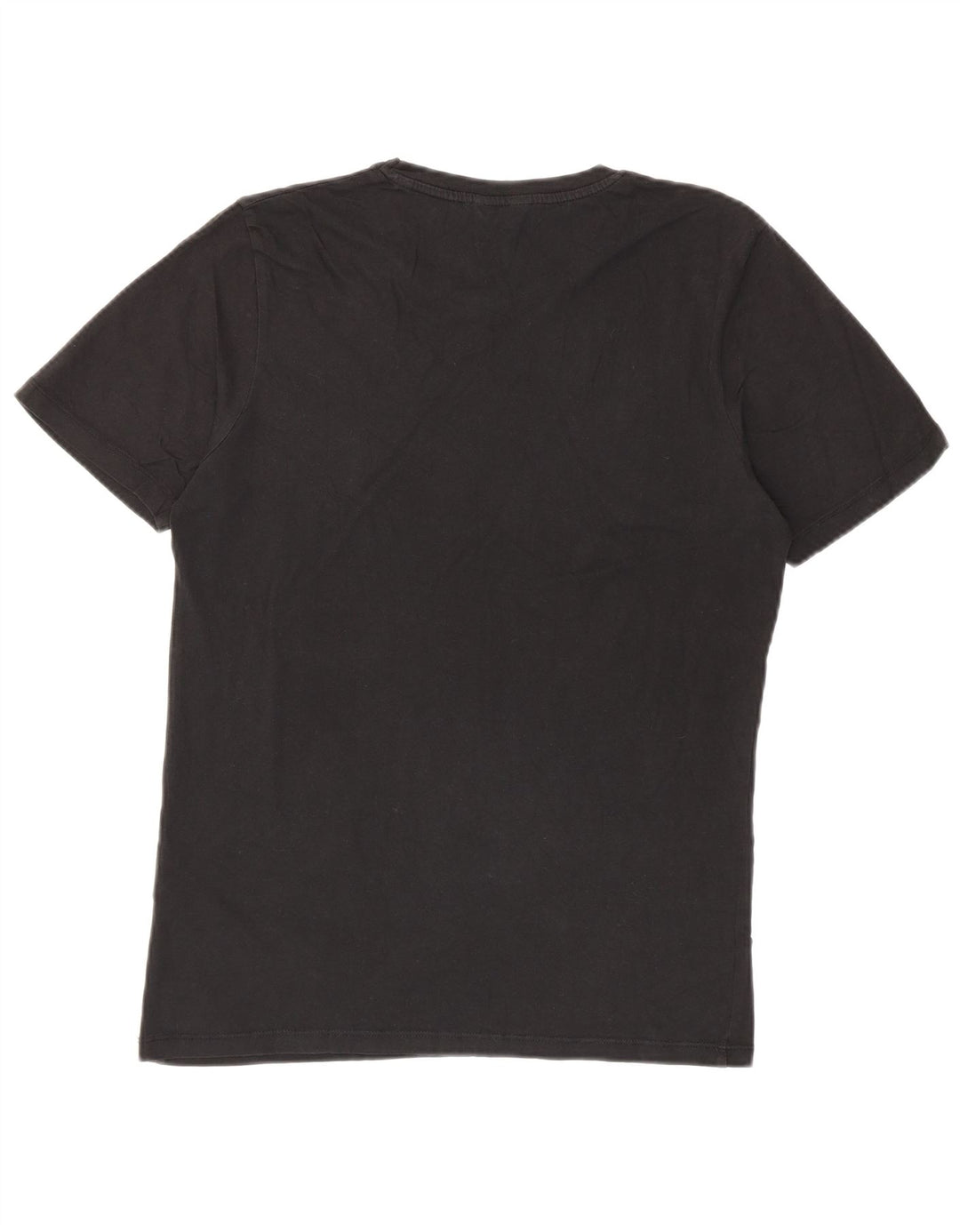 JACK & JONES Herren Grafik-T-Shirt-Oberteil aus mittelschwarzer Baumwolle