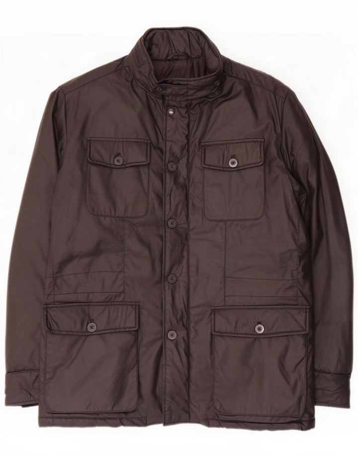 Mash Herren Windjacke UK 44 2XL Schwarz Baumwolle
