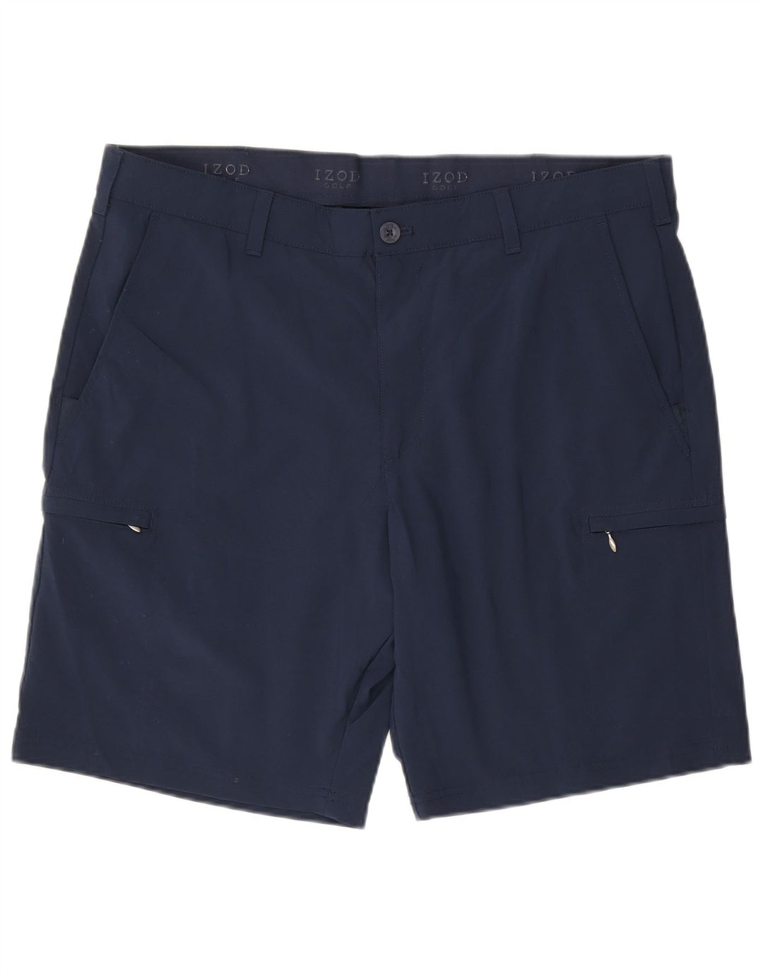 IZOD Herren Cargoshorts W38 XL Marineblau Polyester
