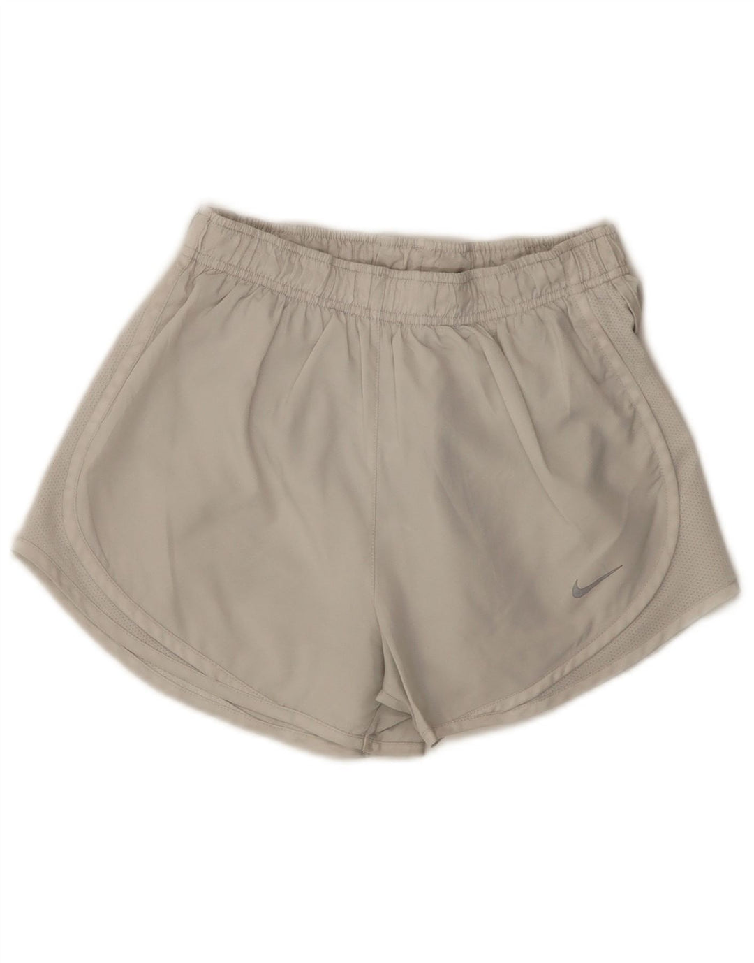 Nike Damen Dri Fit Sport Shorts UK 10 Small Grau