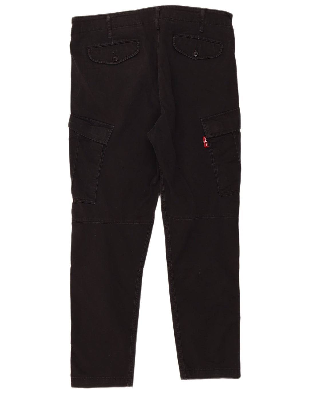 Levi's Slim Cargo-Hose für Herren, W34, L29, schwarze Baumwolle
