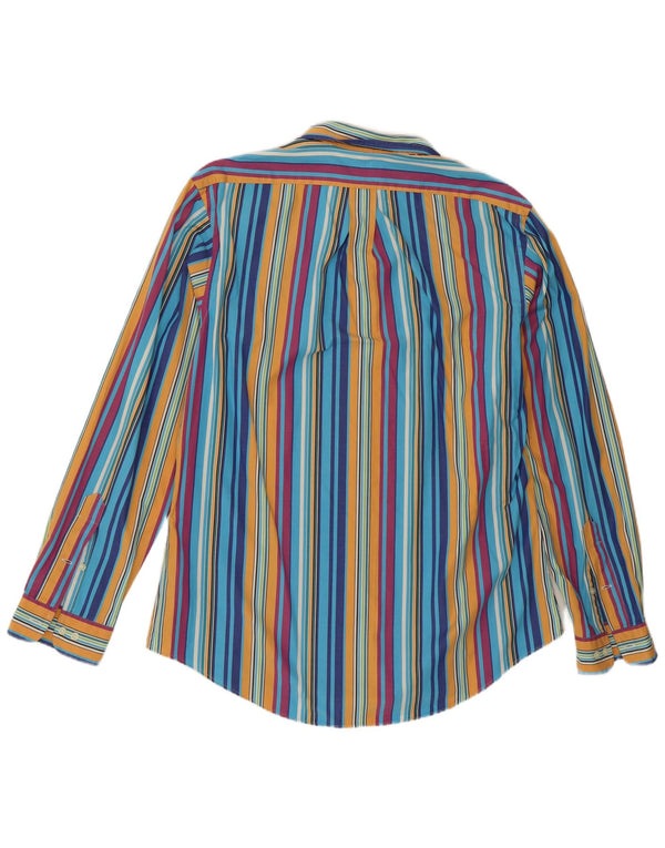Polo Ralph Lauren Herrenhemd, Größe 16 40/41, groß, mehrfarbig gestreift