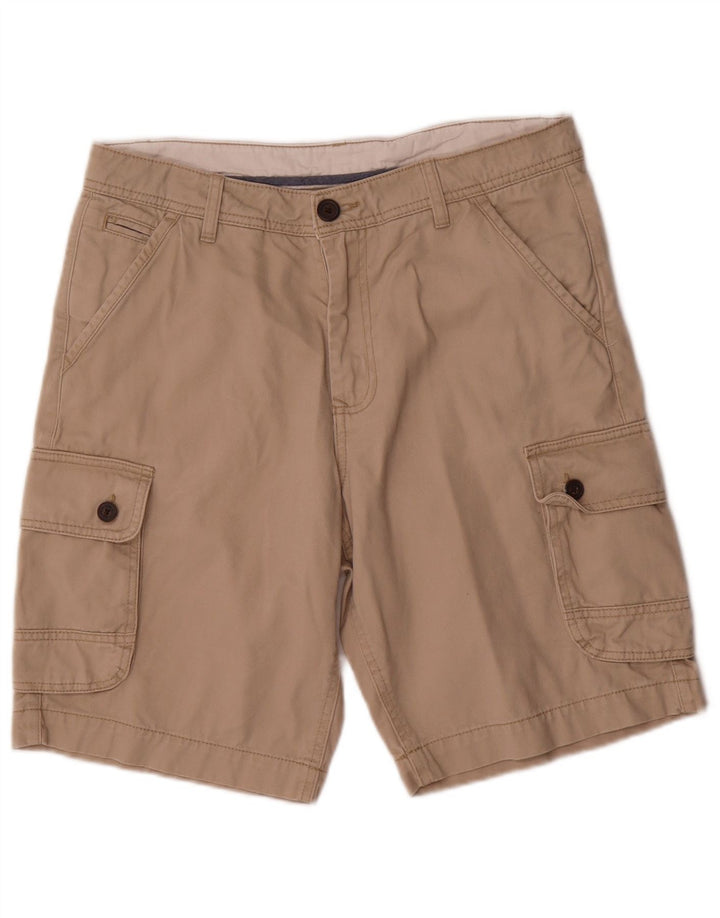 Crew Clothing Herren Cargoshorts W32 Mittelbeige Baumwolle