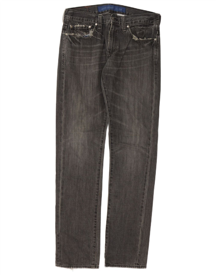 Levi's Herren 511 Skinny Jeans W34 L34 Graue Baumwolle