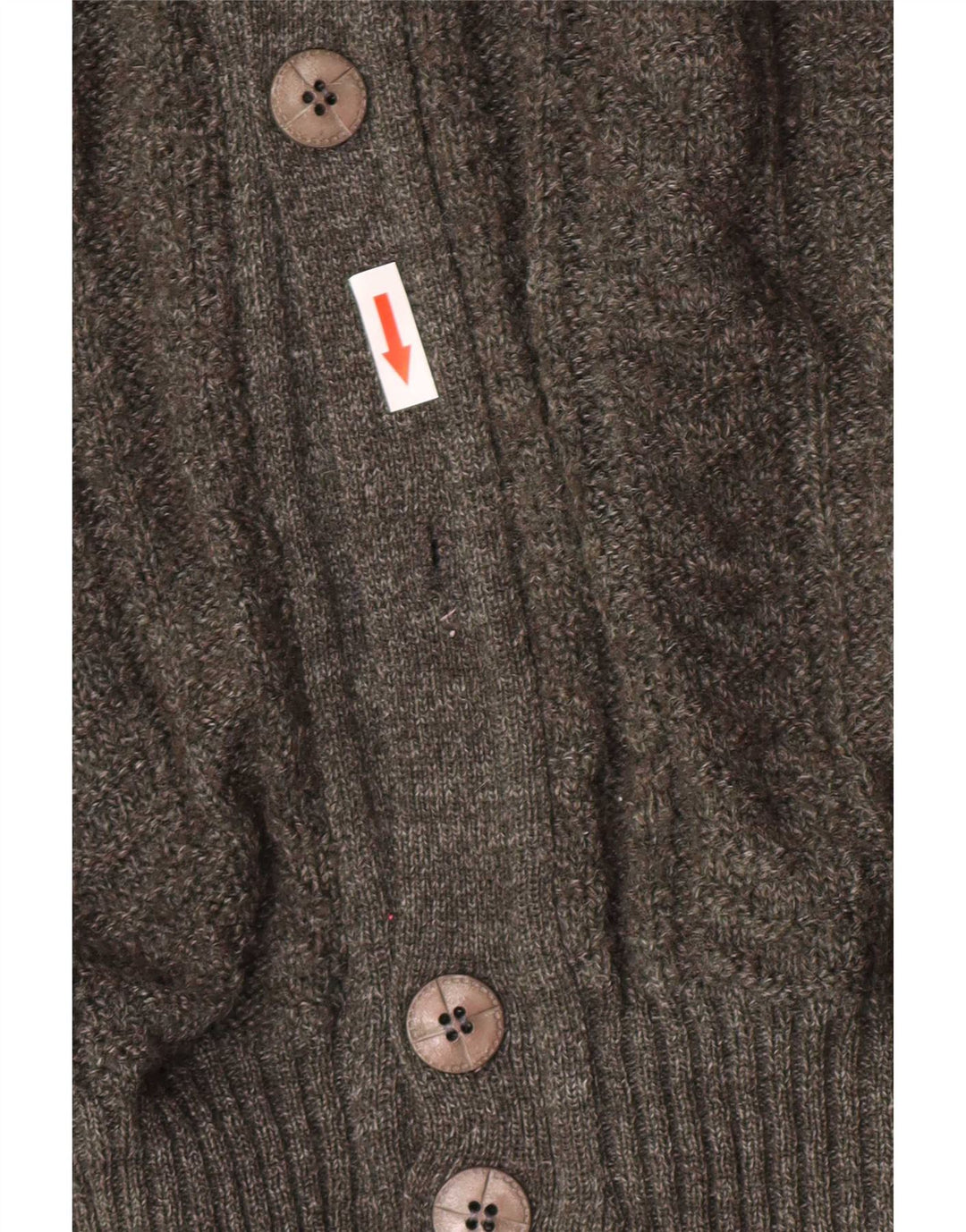 Vintage Herren Strickjacke XL Grau