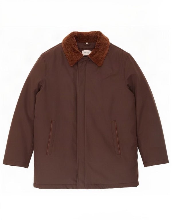 Mabrun Herren Bomberjacke IT 50 Large Braun Polyester