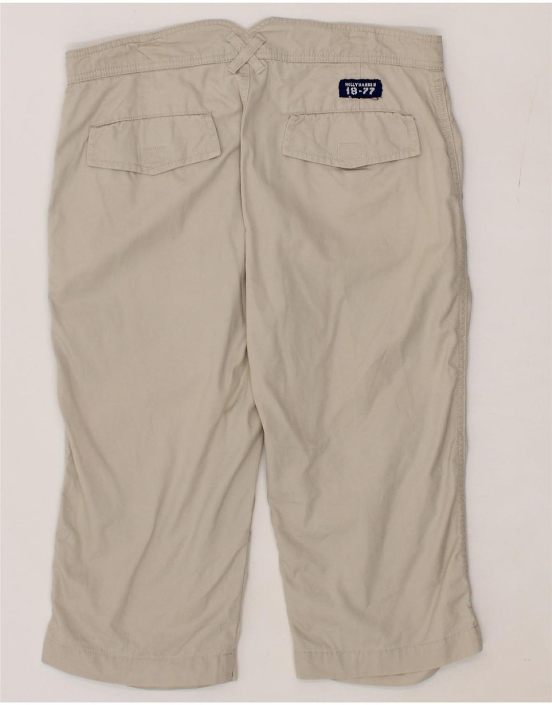 HELLY HANSEN Womens Bermuda Shorts Large W32  Beige Cotton Vintage Helly Hansen and Second-Hand Helly Hansen from Messina Hembry 