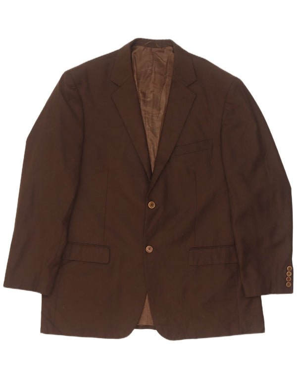 Pierre Cardin Herren 2-Knopf-Blazerjacke IT 58 4XL Braun
