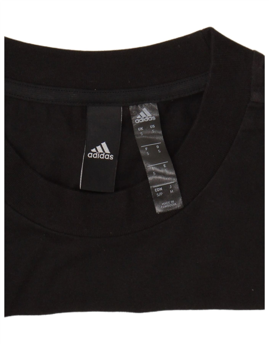 ADIDAS Mens T-Shirt Small White Colourblock Vintage Adidas and Second-Hand Adidas from Messina Hembry 