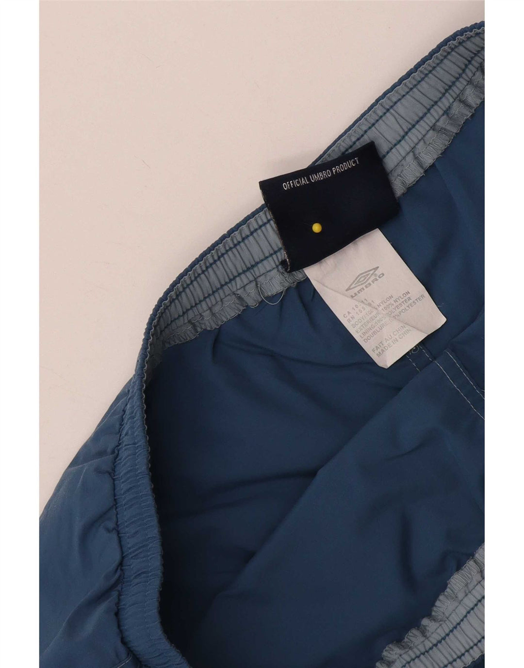 Umbro Herren-Sportshorts, großes blaues Nylon