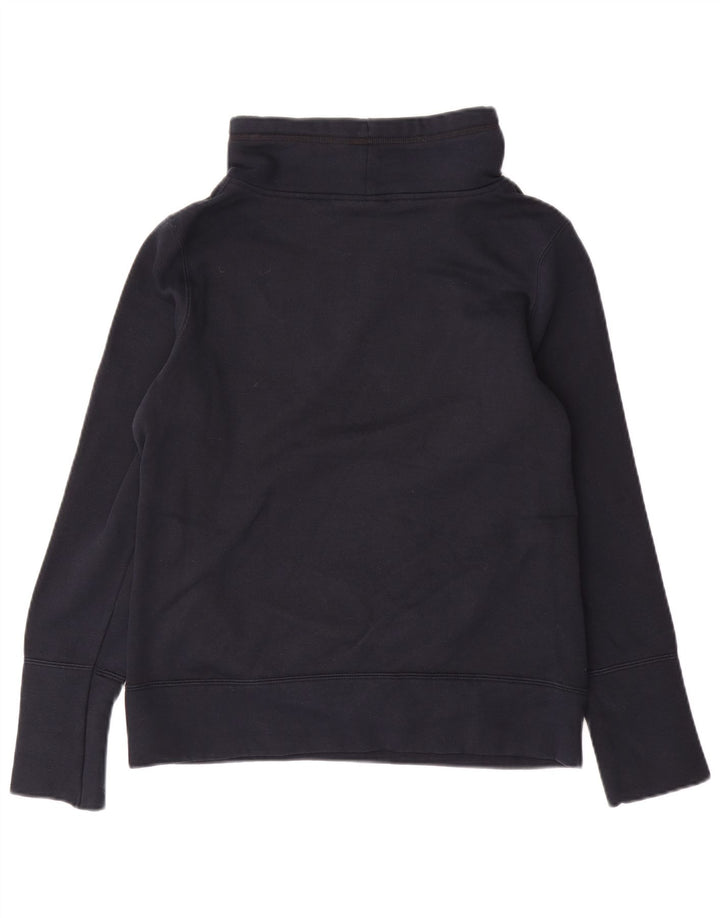 PUMA Damen Grafik-Sweatshirt-Pullover UK 12 Medium Marineblau