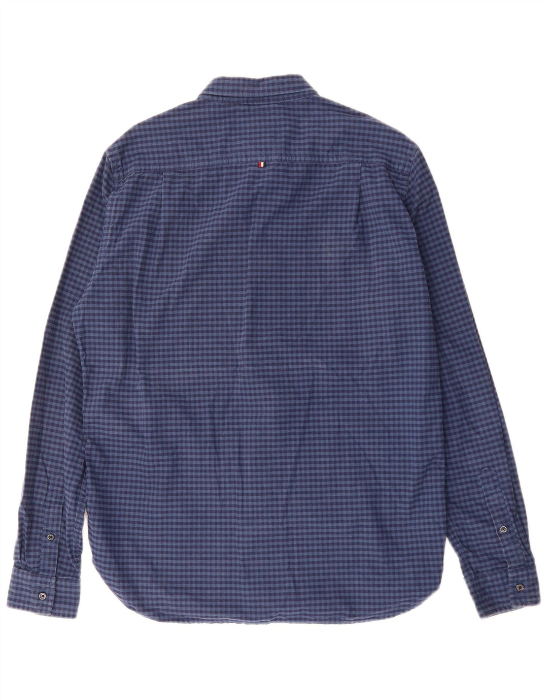 SUPERDRY Herrenhemd XL Marineblau Gingham