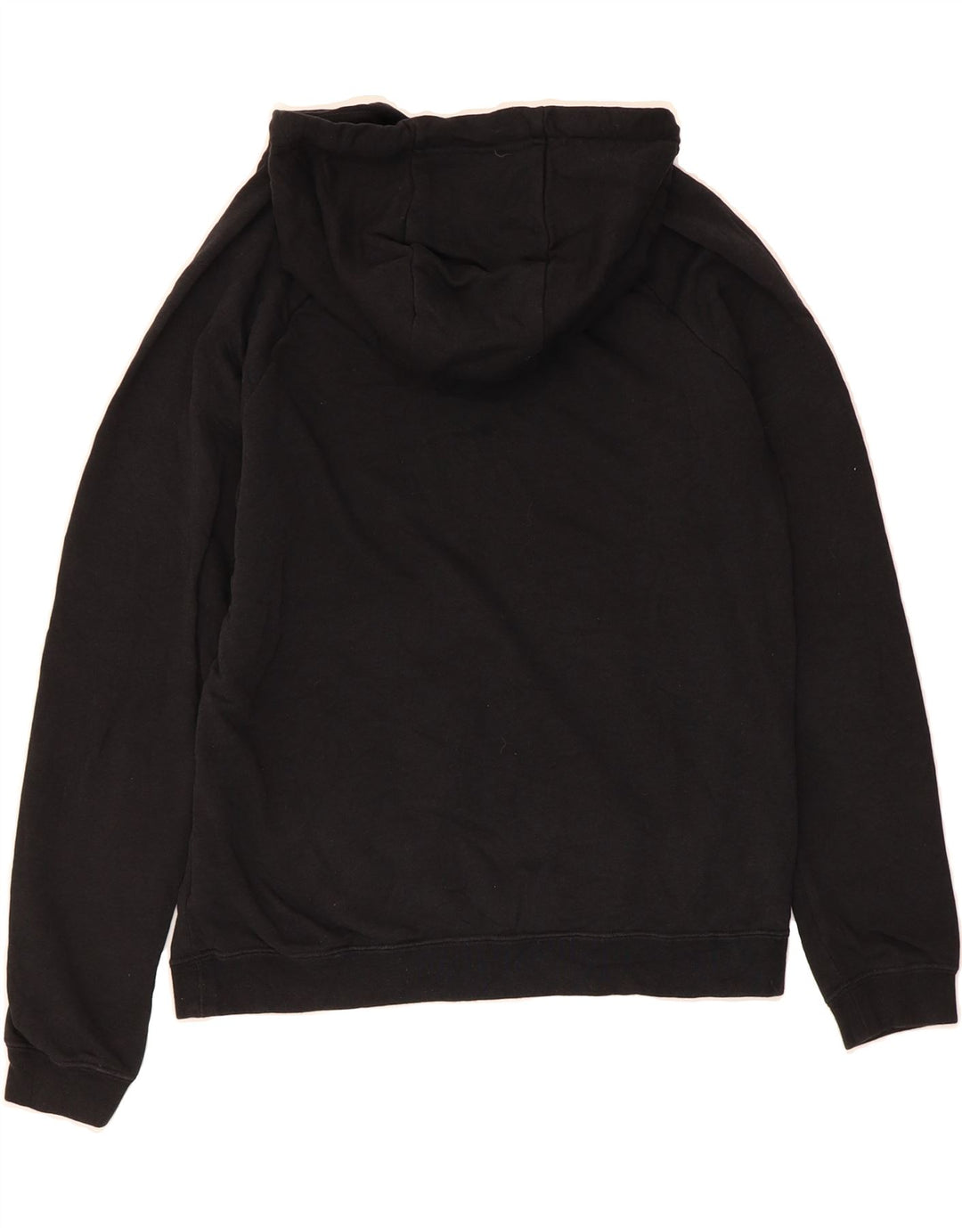 NIKE Mens Graphic Hoodie Jumper Small Black Cotton Vintage Nike and Second-Hand Nike from Messina Hembry 