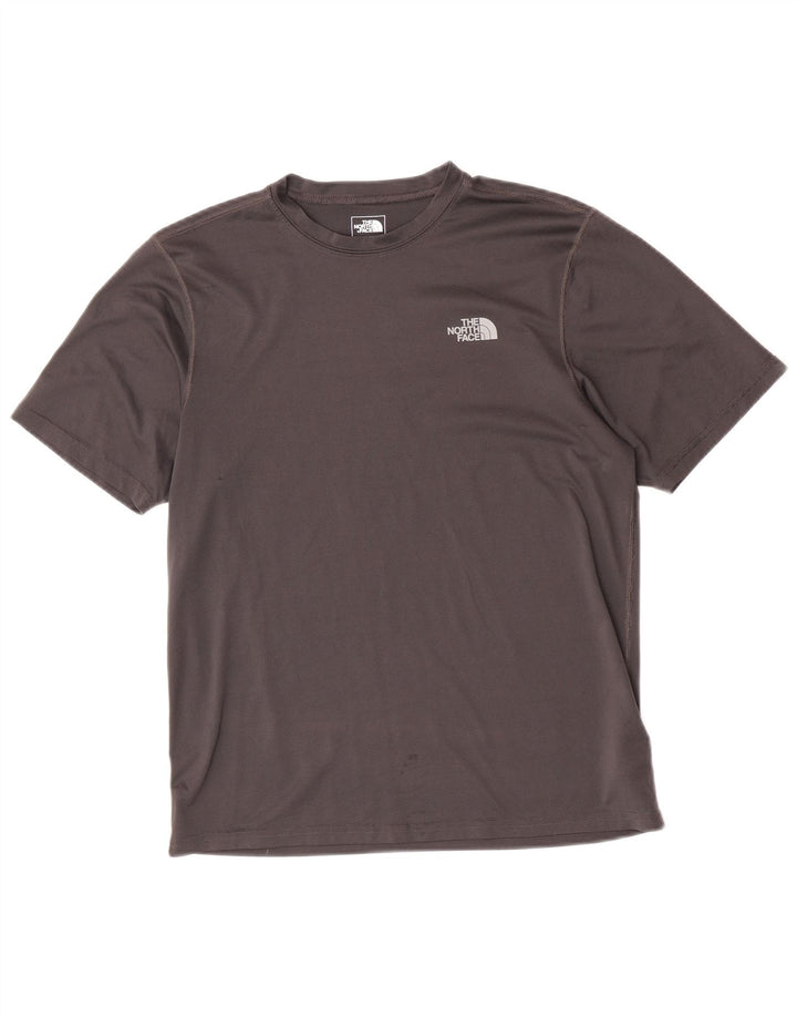 The North Face Herren T-Shirt Top Small Grau Polyester