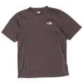 The North Face Herren T-Shirt Top Small Grau Polyester