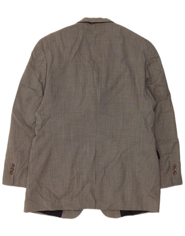 Tommy Hilfiger Herren-Blazer mit 3 Knöpfen, Gr. 40, Grau, Hahnentrittmuster