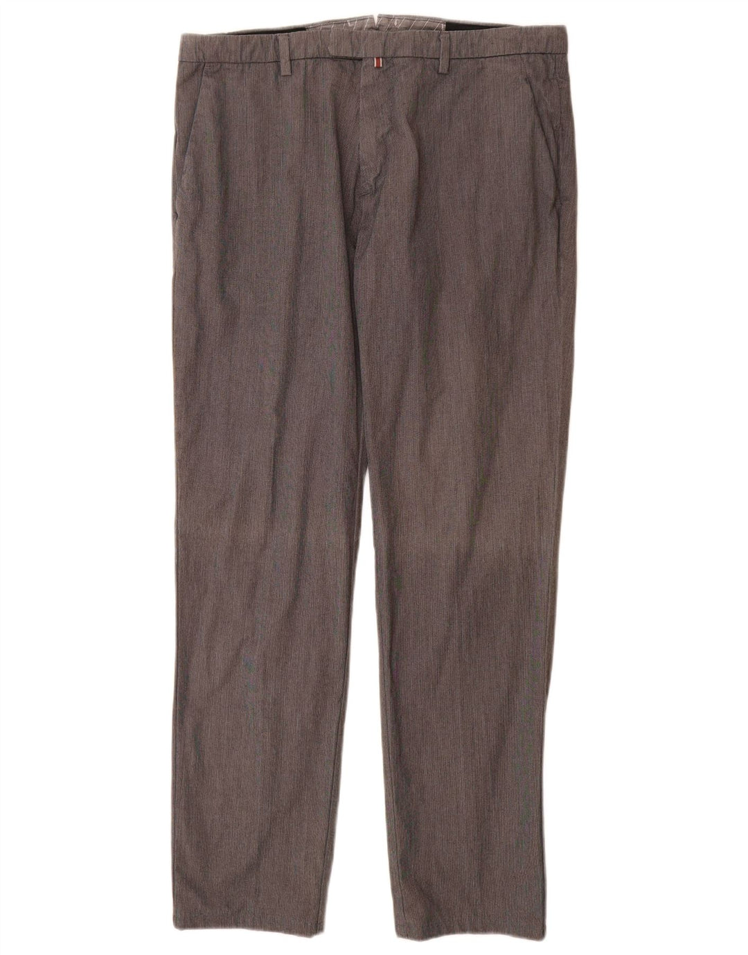 Trussardi Gerade Anzughose für Damen, W33, L30, Grau, Baumwolle
